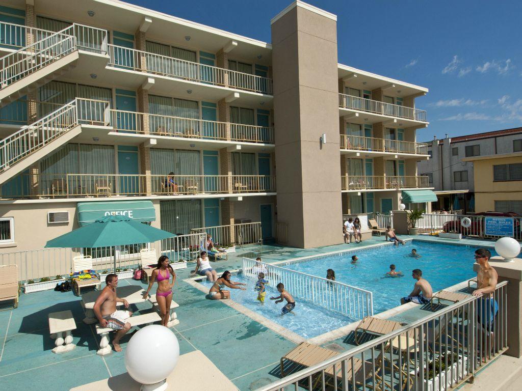Aquarius Oceanfront Inn 와일드우드 외부 사진